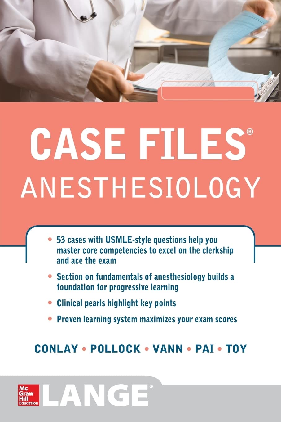 Case Files Anesthesiology (LANGE Case Files)