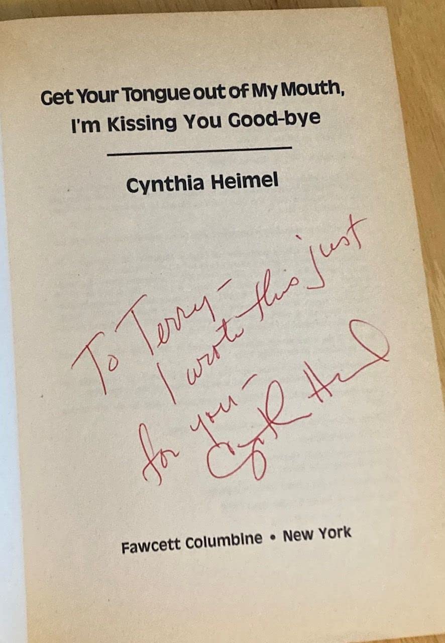 Get Your Tongue Out of My Mouth, I'm Kissing You Good-bye!