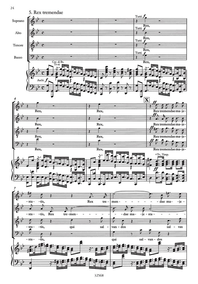 Requiem in D minor K626 (Completed by F. X. Smayr) (Vocal Score) (Edition Peters)