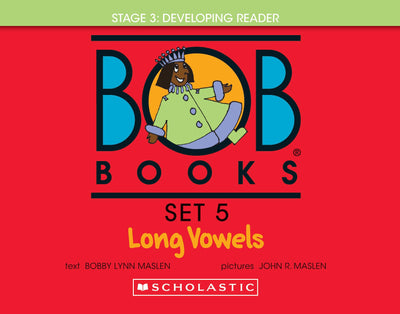Bob Books - Long Vowels Hardcover Bind-Up  Phonics, Ages 4 and up, Kindergarten, First Grade (Stage 3: Developing Reader)