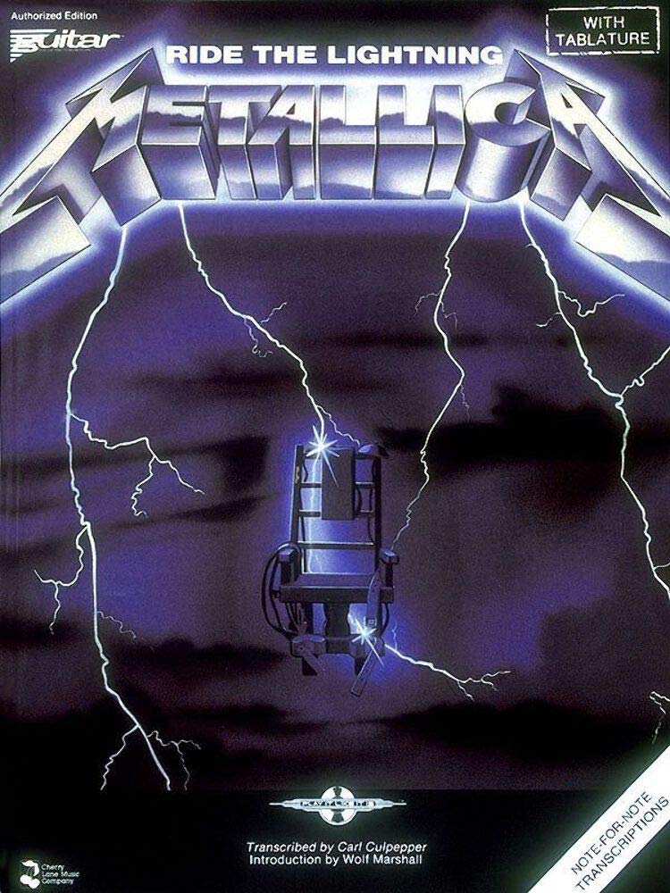 Metallica - Ride the Lightning  Guitar Tablature Songbook  Sheet Music Including Fade to Black, Creeping Death and More  Play It Like It Is Series