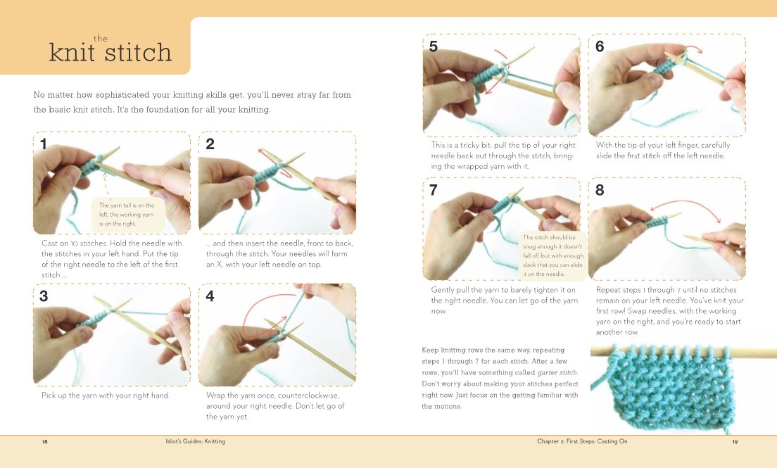 Knitting (Idiot's Guides)