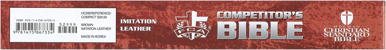 The Competitor's Bible: HCSB Devotional Bible for Athletes (
