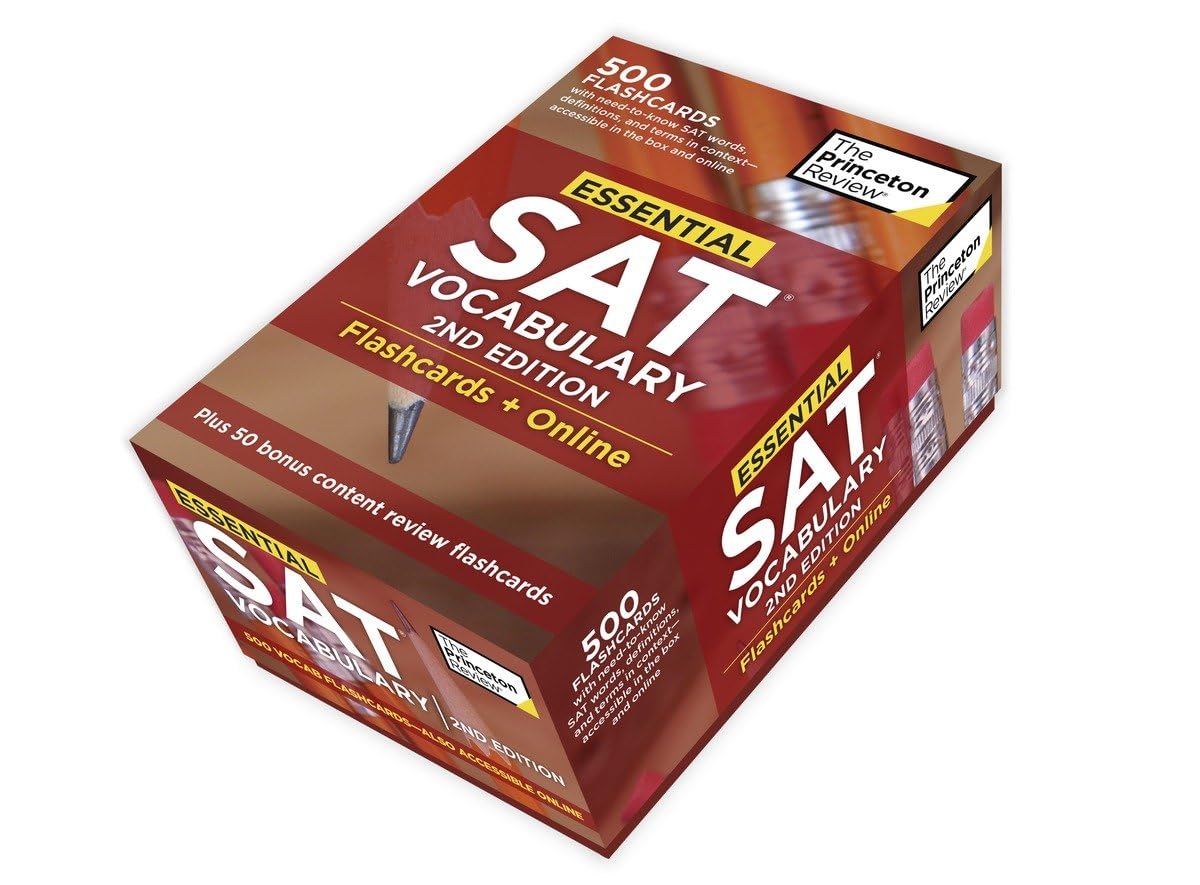The Princeton Review Essential SAT Vocabulary: 500 Essential