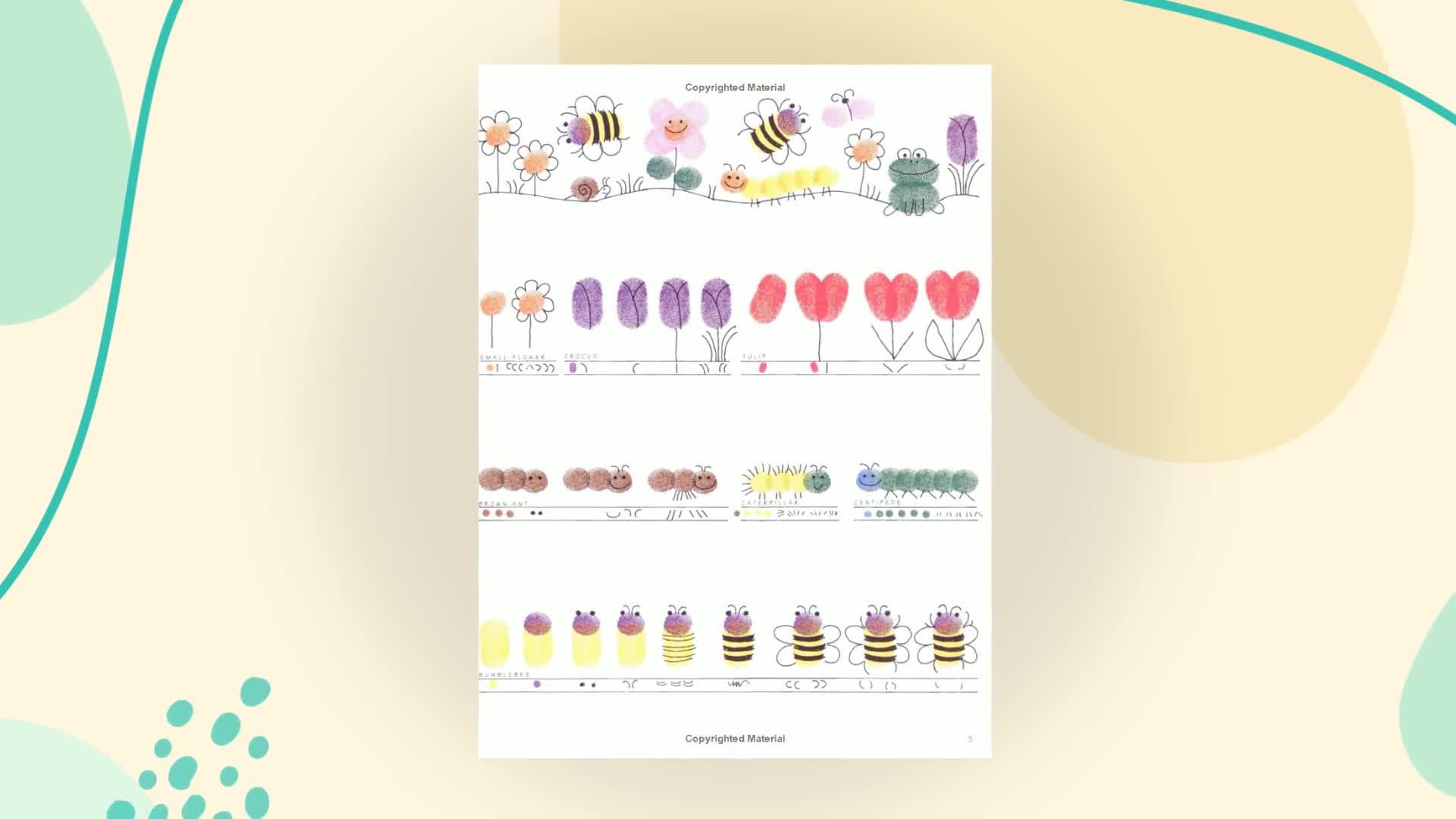 Ed Emberley's Fingerprint Drawing Book (Ed Emberley's Drawing Book Of...)