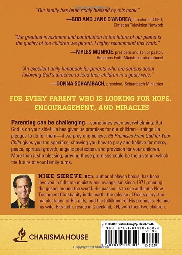 65 Promises From God for Your Child: Powerful Prayers for Supernatural Results