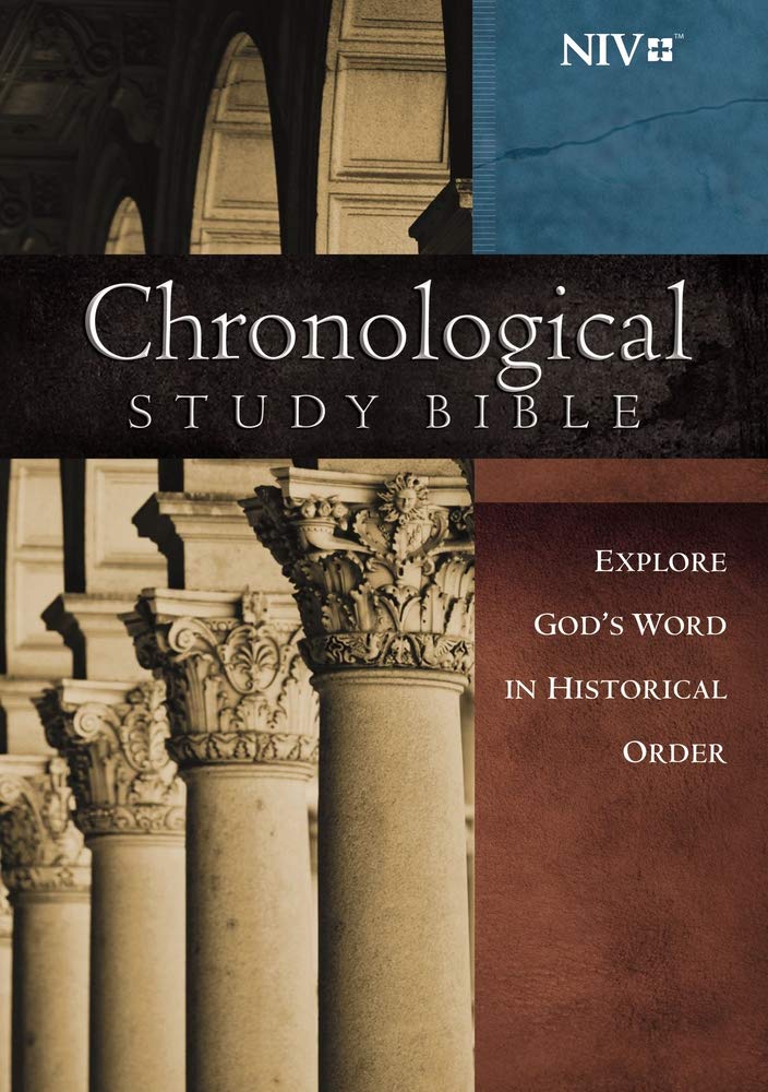 NIV, Chronological Study Bible, Hardcover: Holy Bible, New I