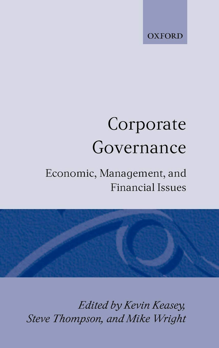 Corporate Governance: Economic and Financial Issues