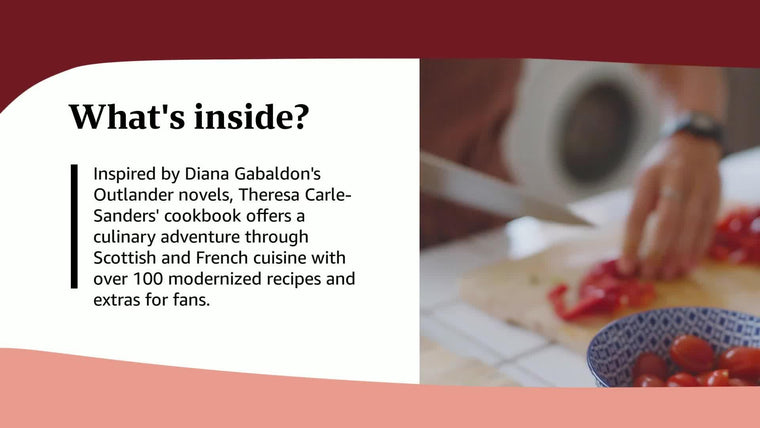 Outlander Kitchen: The Official Outlander Companion Cookbook — back cover