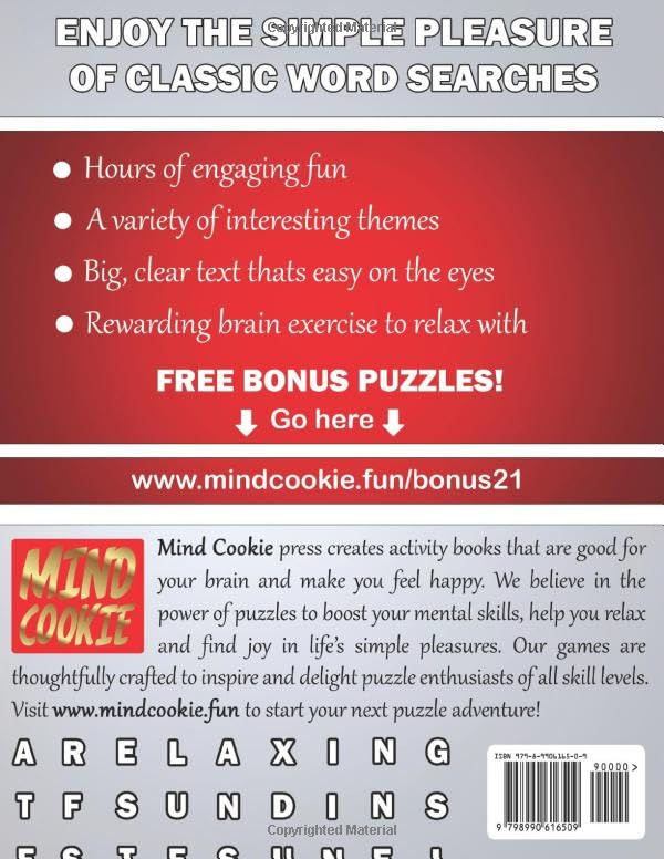 BIG 4850 Word Search Large Print for Adults: 200+ Puzzles (Happy Puzzling!)