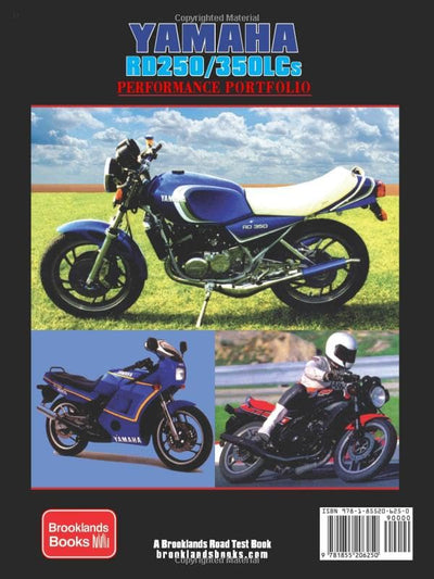 YAMAHA RD250/350LCs PERFORMANCE PORTFOLIO 1980-1996: Road Test Book