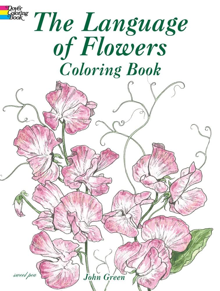 The Language of Flowers Coloring Book (Dover Nature Coloring Book)