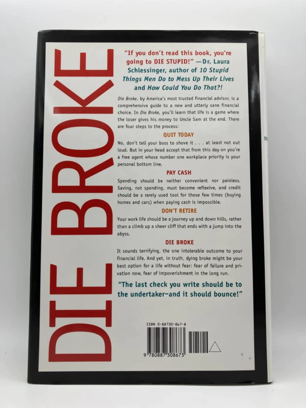 Die Broke: A Radical Four-Part Financial Plan by Pollan, Ste