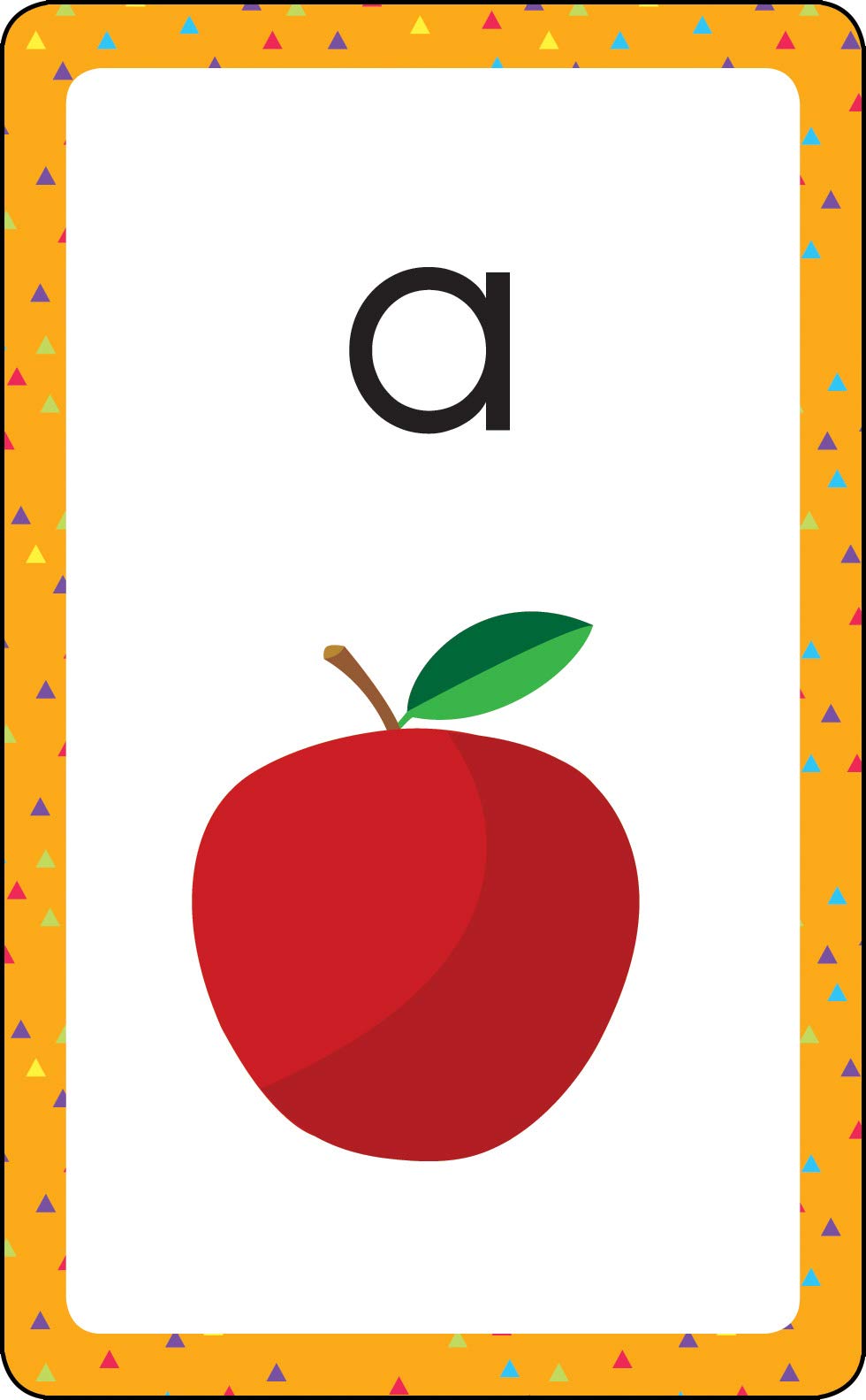Carson Dellosa 54 Alphabet Flash Cards, abc Letter Recognition Flashcards for Toddlers 3-5 Years, Preschool and Kindergarten Learning Activities and Phonics Games