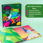 Kaleidoscope Sticker Mosaics Neon Natur
