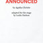 A Murder Is Announced (Adapted for the Stage)