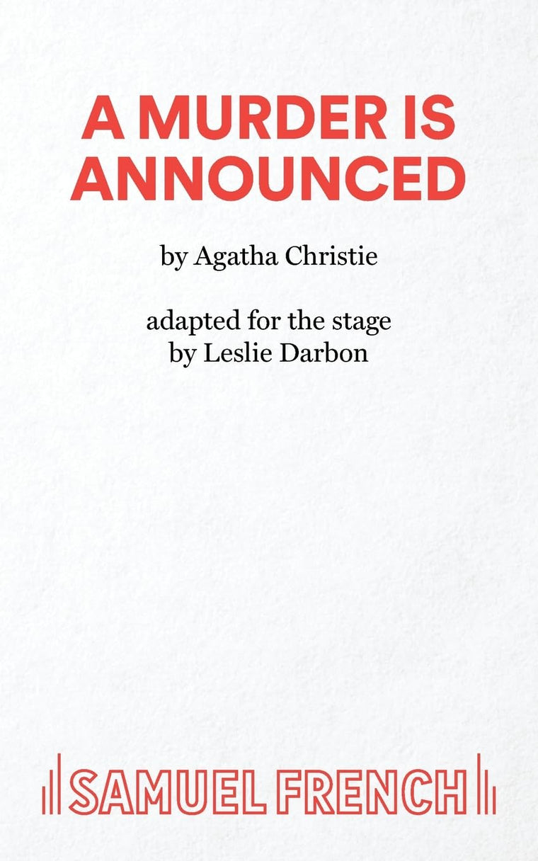 A Murder Is Announced (Adapted for the Stage)