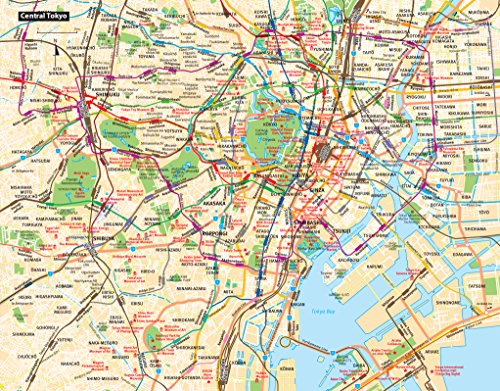 Getting Around Tokyo Pocket Atlas and Transportation Guide: Includes Yokohama, Kamakura, Yokota, Yokosuka, Hakone and MT Fuji