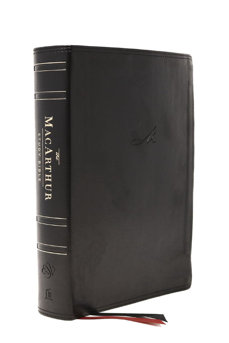 ESV, MacArthur Study Bible, Black Leathersoft: Unleashing God's Truth One Verse at a Time (Holy Bible, English Standard Version)