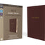 NIV, Reference Bible, Giant Print, Leather-Look, Burgundy, Red Letter, Comfort Print