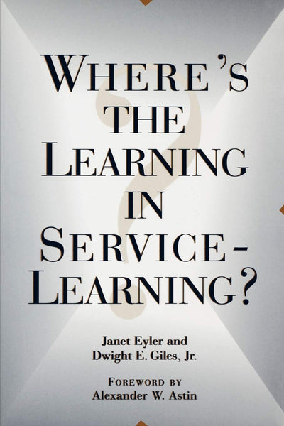 Where's the Learning in Service-Learning?