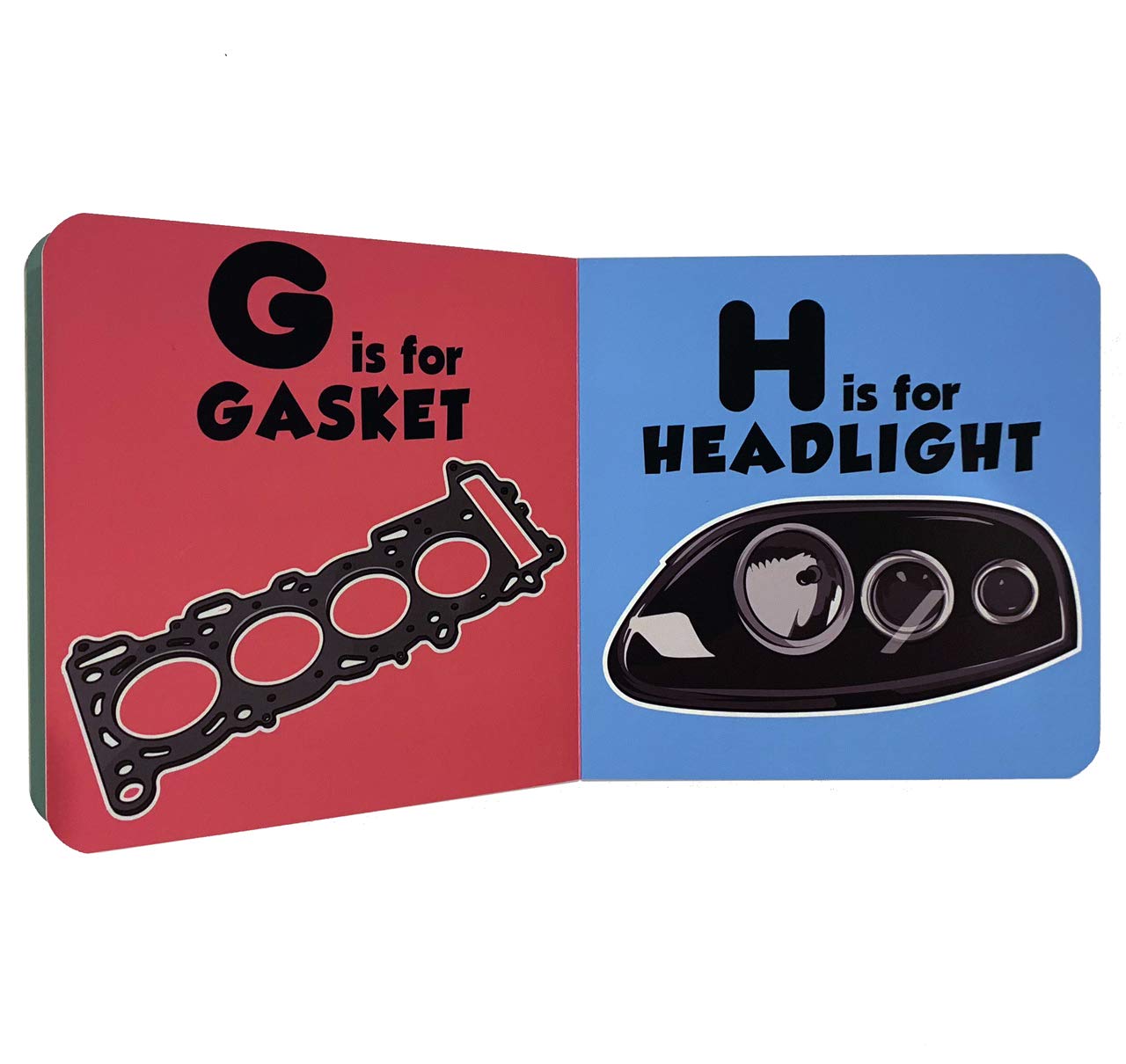 ABC's For Future Race Car Drivers Alphabet Book (Baby Book