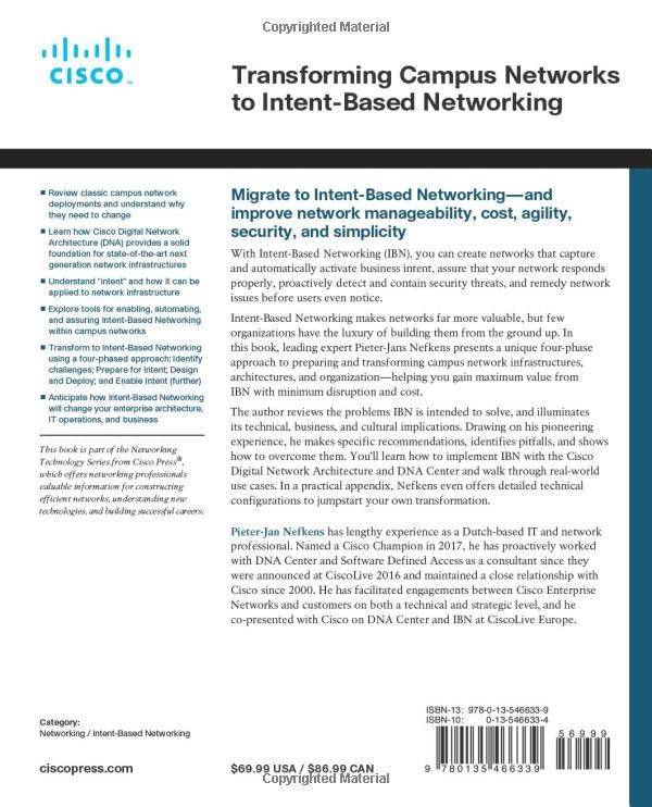 Transforming Campus Networks to Intent-Based Networking (Networking Technology)