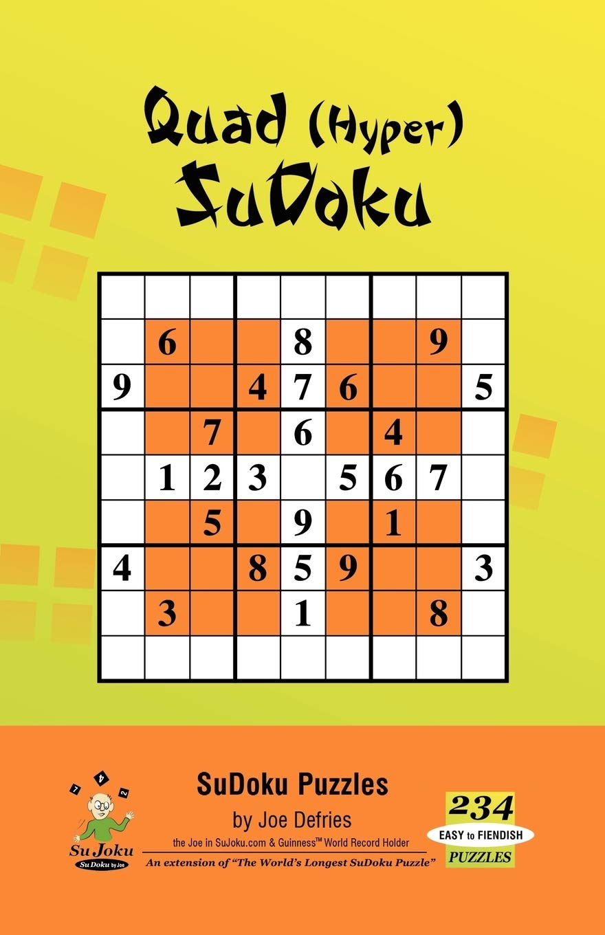 Quad (Hyper) SuDoku: Volume 1