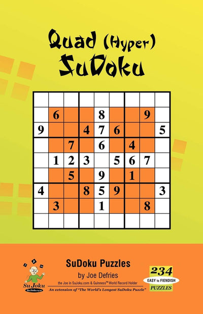 Quad (Hyper) SuDoku: Volume 1