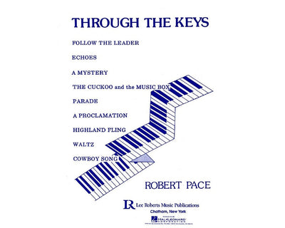 Blue Book I Through the Keys 9 Solos (Recital Series for Piano)