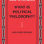 What is Political Philosophy? And Other Studies