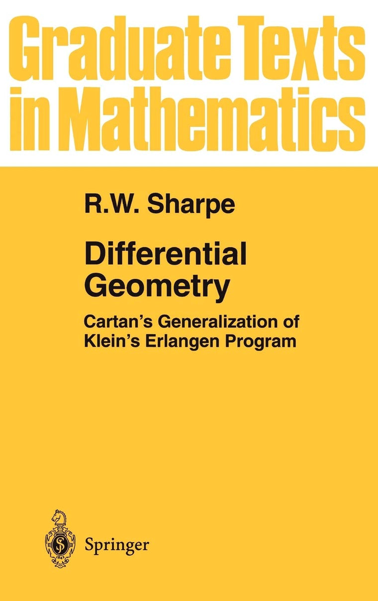 Differential Geometry: Cartan's Generalization of Klein's Erlangen Program (Graduate Texts in Mathematics, Vol. 166) (Graduate Texts in Mathematics, 166)