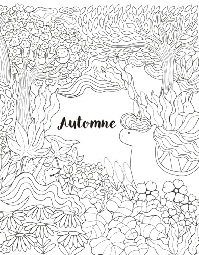 Le monde enchanté de Lulu Mayo - Une année  colorier
