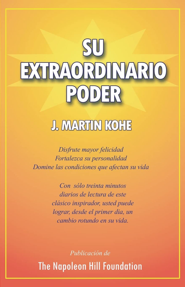 Su Extraordinario Poder (Spanish Edition)