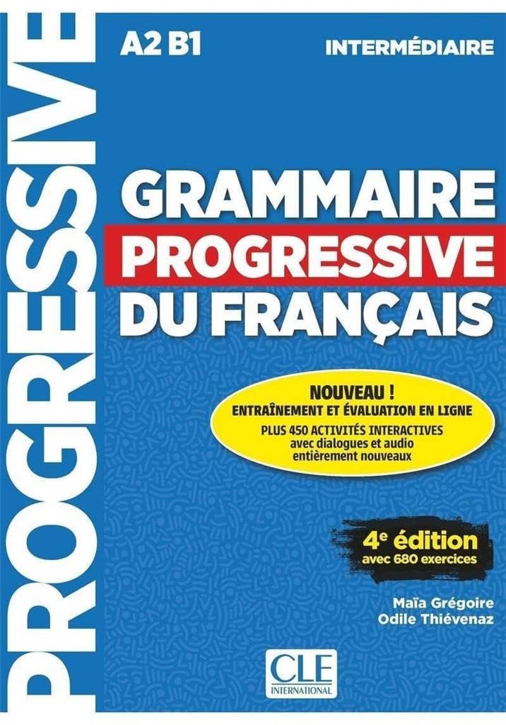 Grammaire progressive du francais - Nouvelle edition: Livre intermediaire (French Edition)