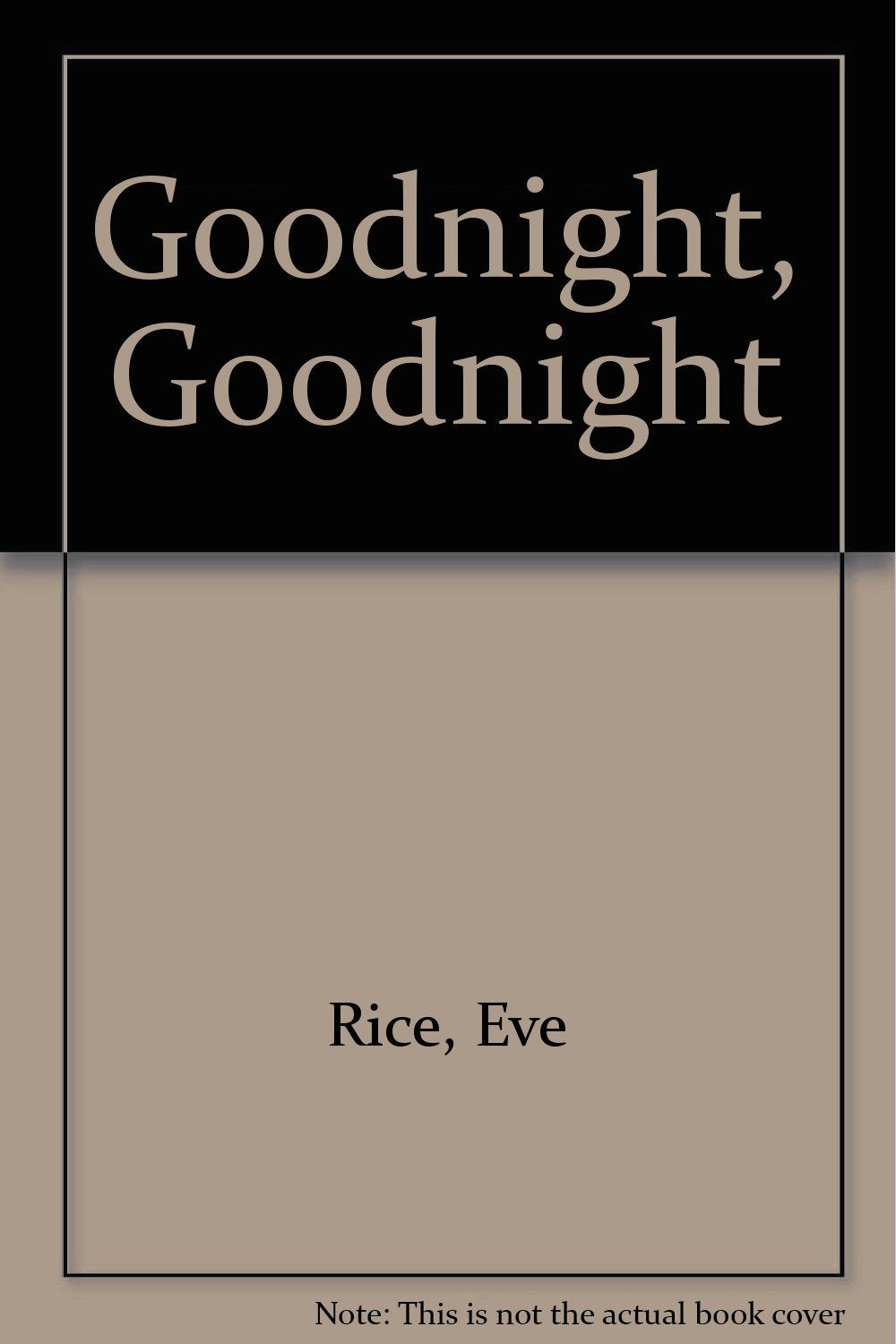 Goodnight, Goodnight