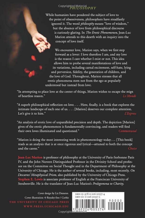 The Erotic Phenomenon
