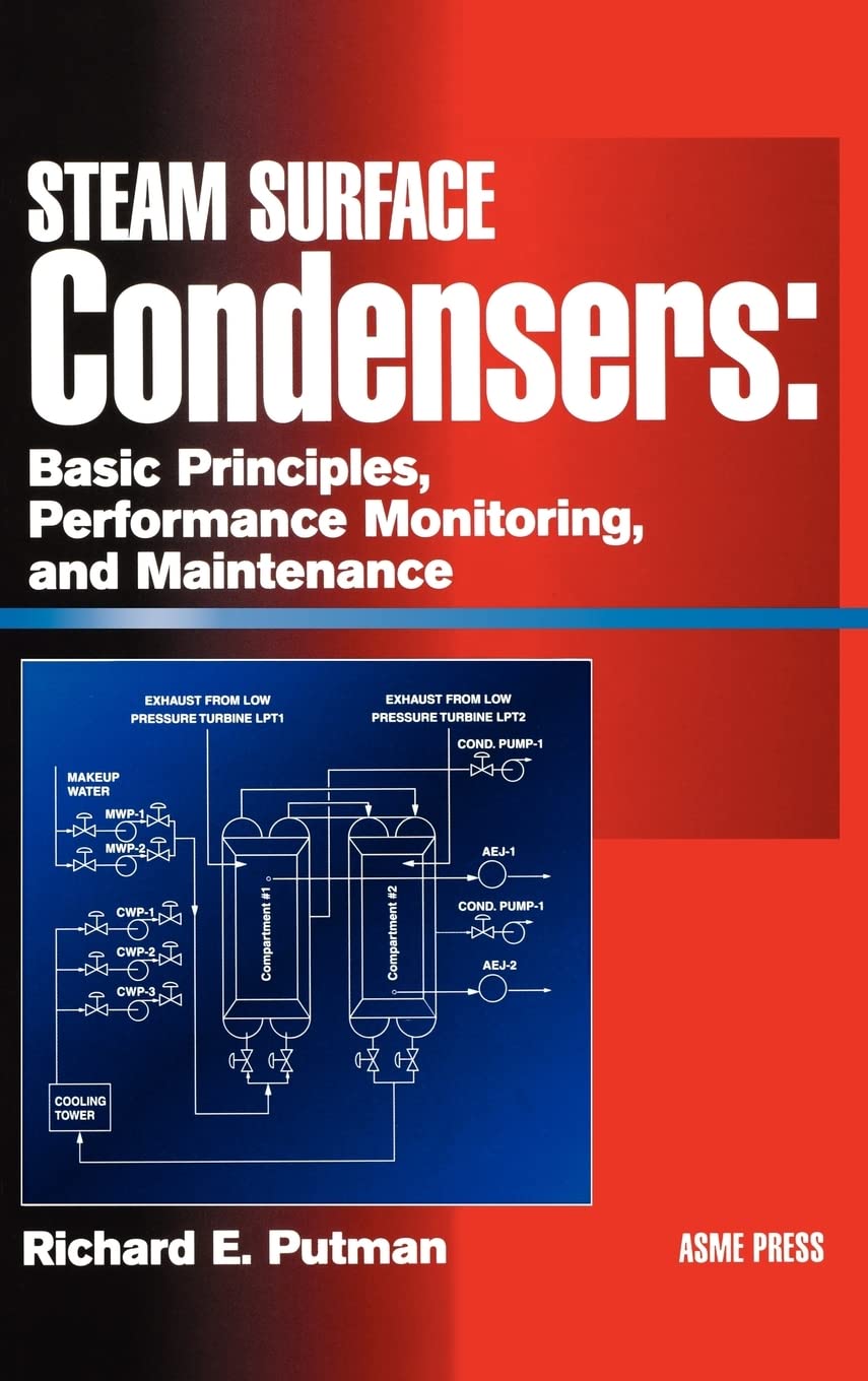 Steam Surface Condensers: Basic Principles, Performance Monitoring, and Maintenance
