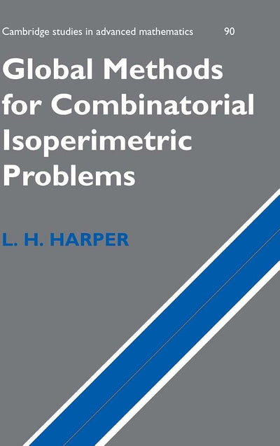 Global Methods for Combinatorial Isoperimetric Problems (Cambridge Studies in Advanced Mathematics, Series Number 90)
