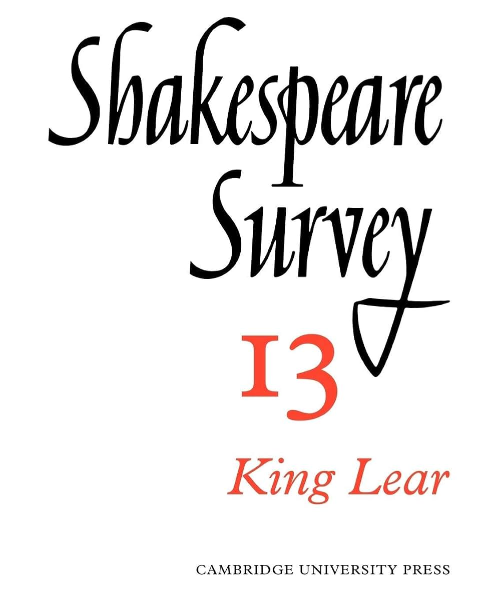 Shakespeare Survey (Volume 13) King Lear