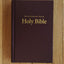 NIV, Pew and Worship Bible, Large Print, Hardcover, Burgundy