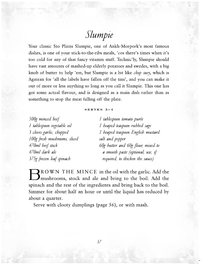 Nanny Ogg's Cookbook: A Useful and Improving Almanack of Information Including Astonishing Recipes from Terry Pratchett's Discworld (Discworld Series)