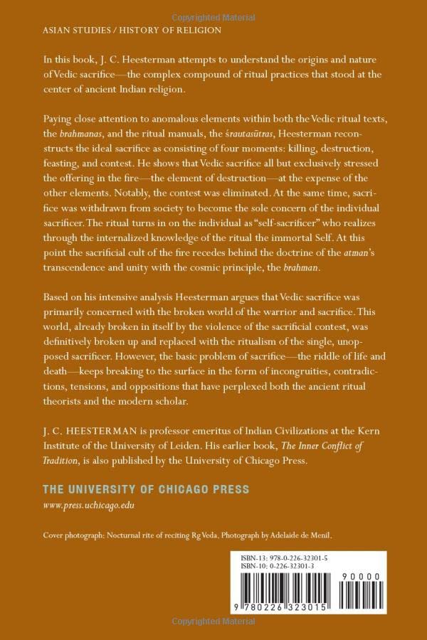 The Broken World of Sacrifice: An Essay in Ancient Indian Ritual