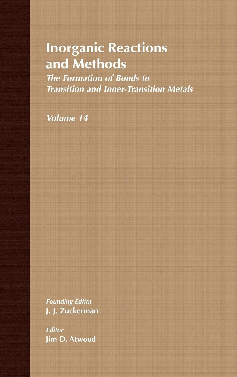 Inorganic Reactions and Methods, The Formation of Bonds to Transition and Inner-Transition Metals
