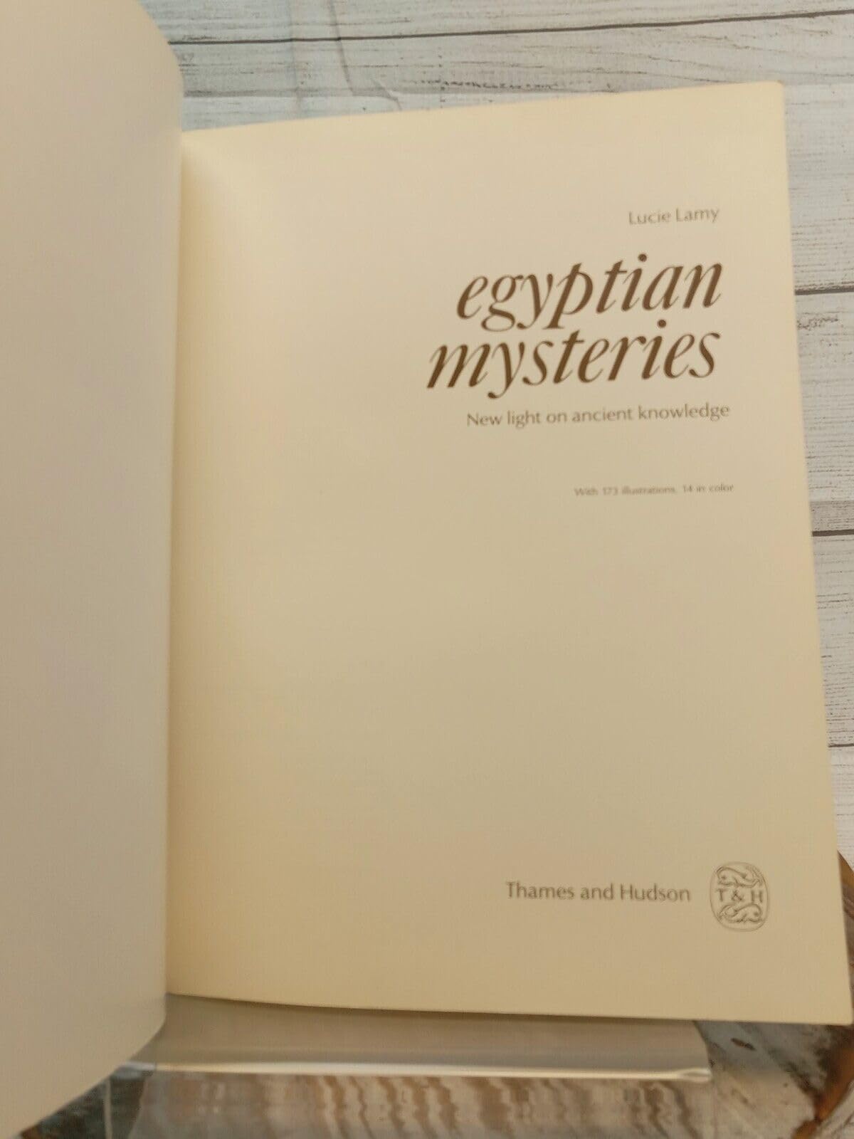Egyptian Mysteries: New Light on Ancient Knowledge (Art and Imagination)