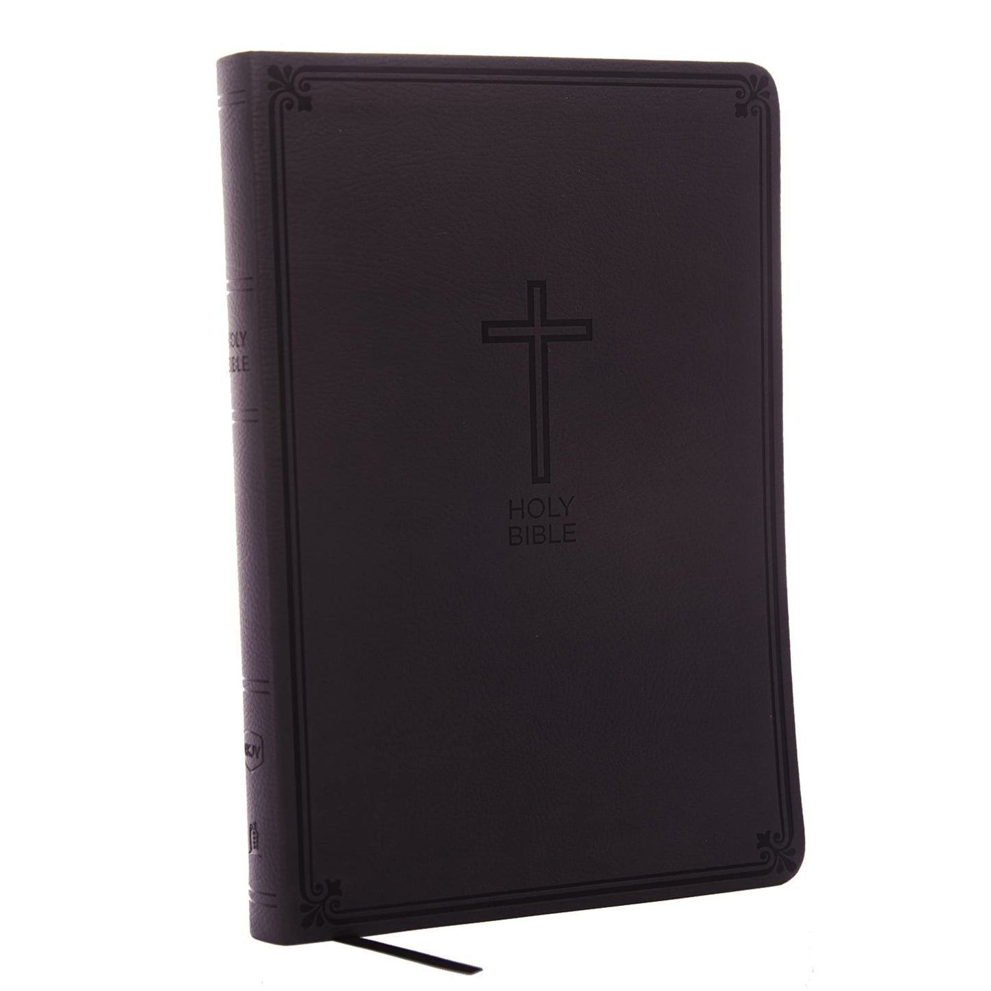NKJV, Value Thinline Bible, Large Print, Leathersoft, Charco