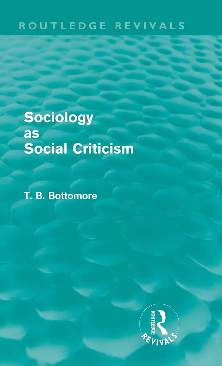 Sociology as Social Criticism (Routledge Revivals)