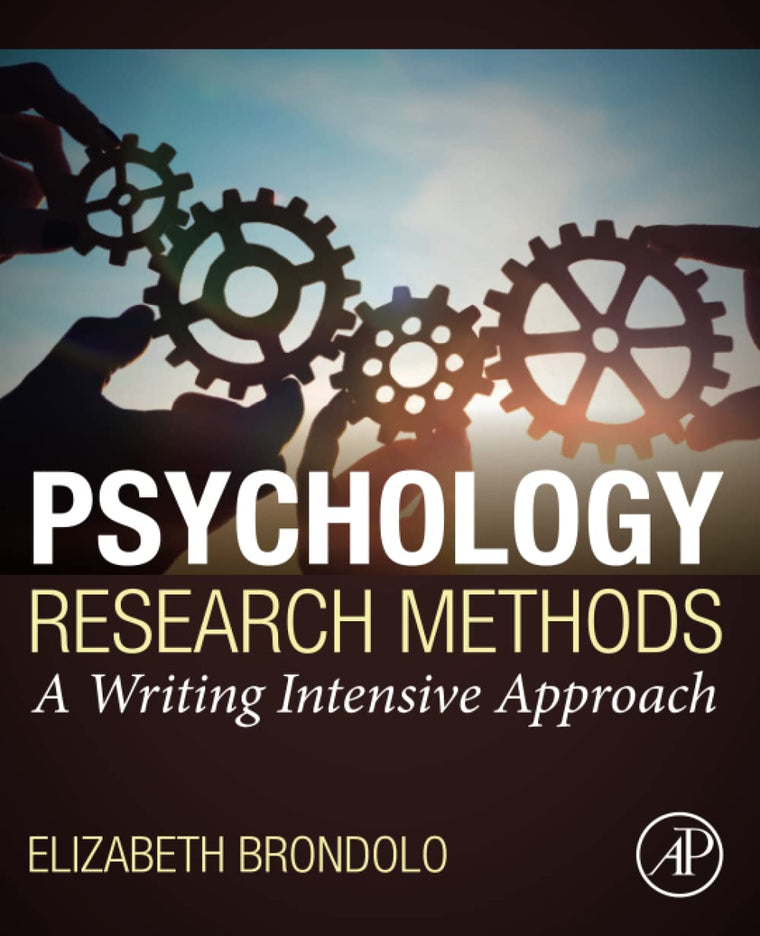 Psychology Research Methods: A Writing Intensive Approach