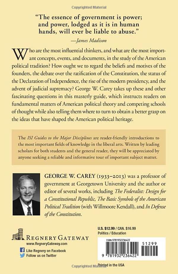 A Student's Guide to American Political Thought (Guides to Major Disciplines)