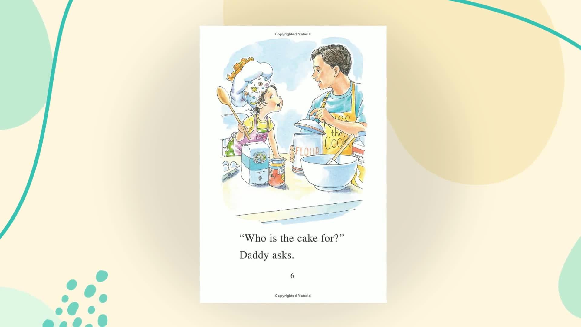 Fancy Nancy: JoJo and Daddy Bake a Cake (My First I Can Read)